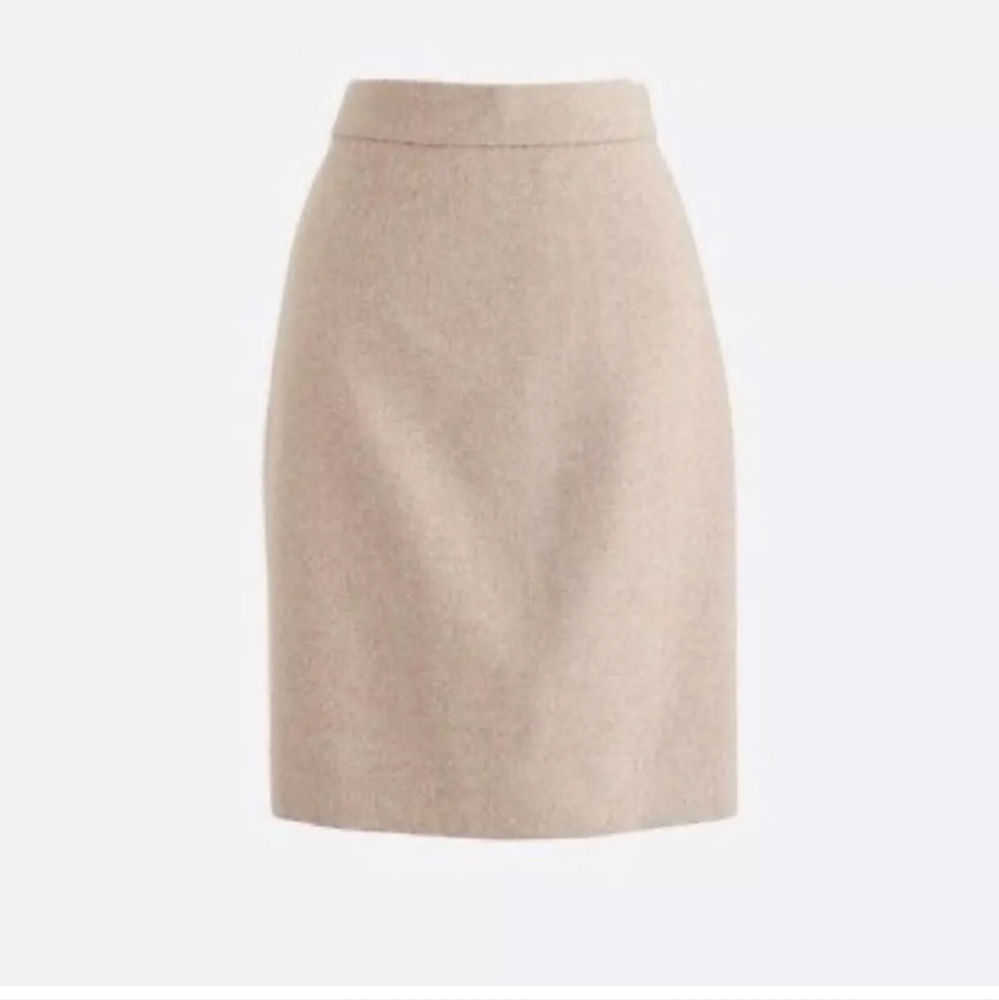 J. Crew The Pencil Skirt - wool - size 12